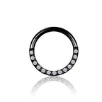 Piercing sieraden zirkoon neusring sluiting ring