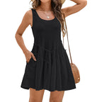 Badpak Coverup Badpak voor Dames, Zwemkleding, Flowy