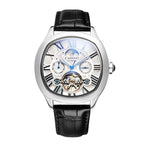CASENO Star Tourbillon Orologio Automatico Orologio Meccanico Impermeabile Completamente Automatico