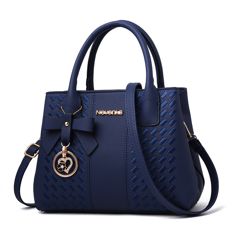 Women's Bag Fashionable Handbag Original Leathe Shoulder Bag Multi Pocket Large Capacity Portable Shoulder Messenger Bag