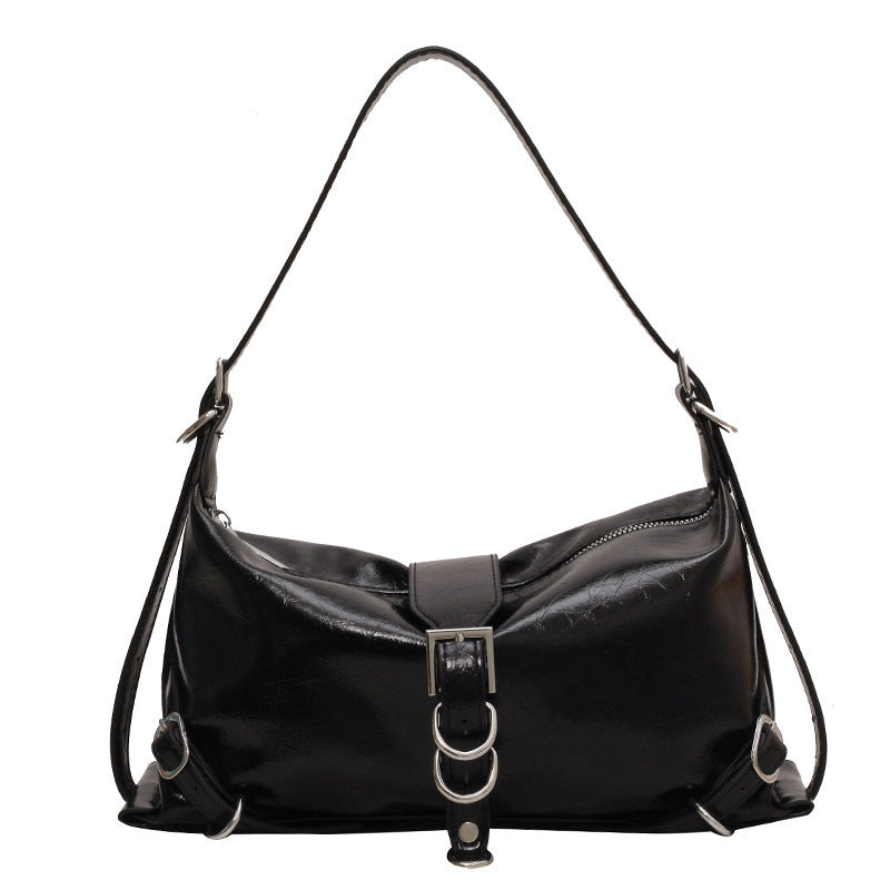 women's Niche Ancient Underarm Advanced Western Style Large Capacity Bag