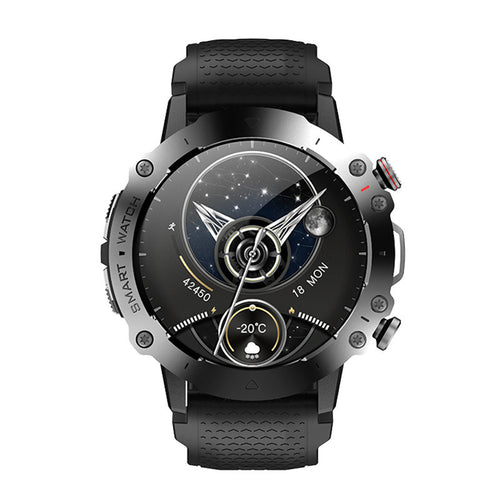 AMOLED JS1 SPORT Smart Watch fitness tracker heart rate blood oxygen meter BT call health Smart Watch Intelligent Bluetooth Calling Voice Assistant Watch - Acquisti Online