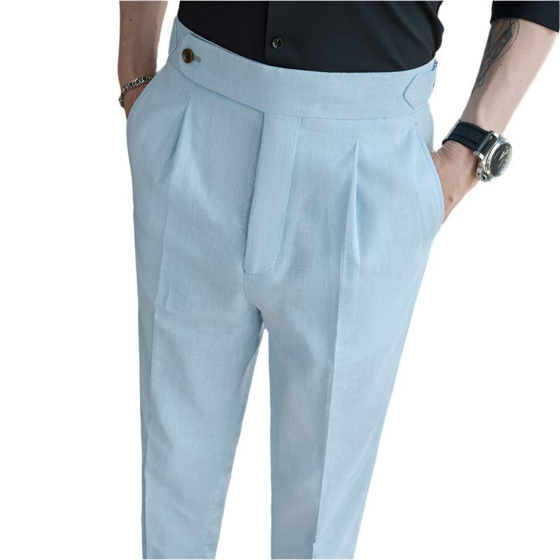 Spring And Summer Thin Breathable Men's Casual Trousers