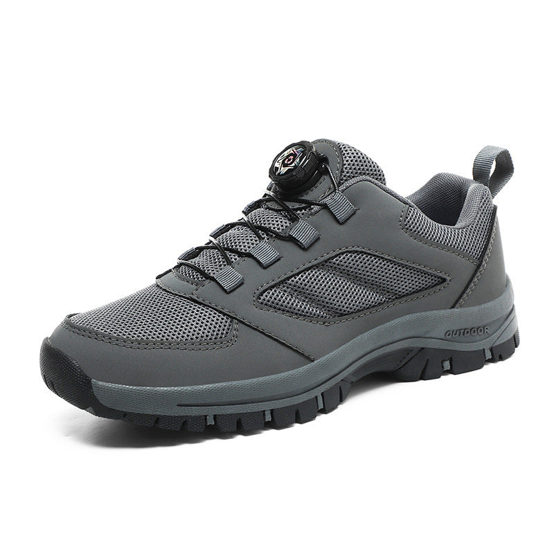 Extra Large Size Work Training Shoes Male Black Breathable - Acquisti Online