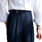 Business Retro All-match Naples Draped Suit Men's Pants