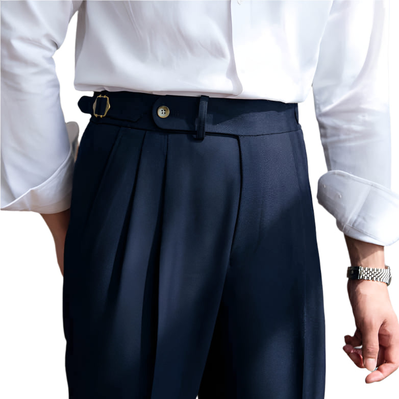Business Retro All-match Naples Draped Suit Men's Pants