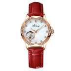 AILANG Women's WristWatch Luxury Watches Waterproof Leather Automatic Mechanical Women Wristwatch
