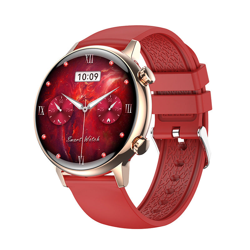 Orologio intelligente da donna HK39 Bluetooth BT Chiamata Schermo AMOLED HD Monitoraggio della salute NFC Promemoria intelligente Modalità sport Orologio intelligente da donna