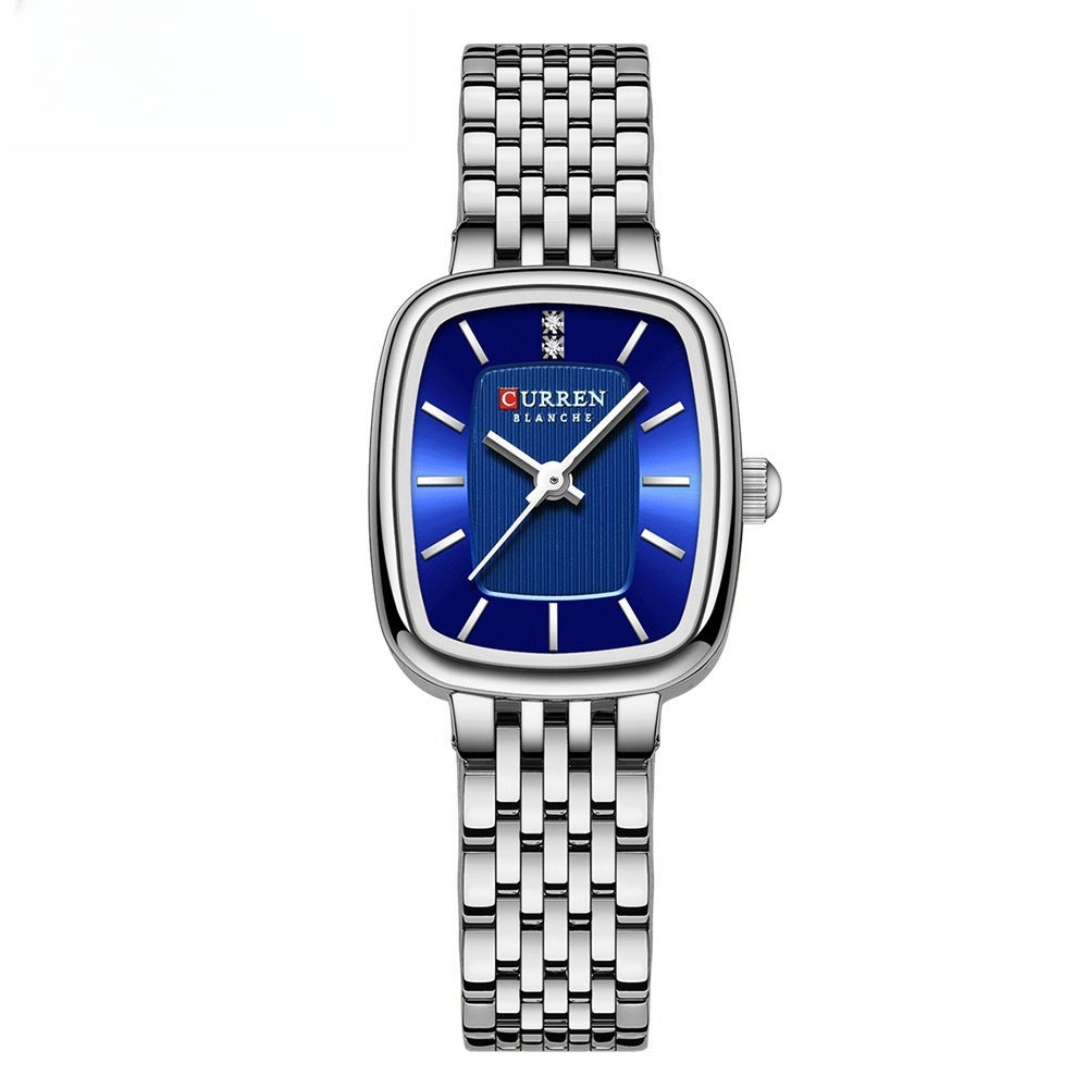 CURRN 9093 Women's Luxury Quartz Watch Fashion Leisure Diamond Simple Steel Strip Women Quartz Wristwatch - Acquisti Online