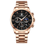 Orologi sportivi da uomo, orologio al quarzo multifunzionale e impermeabile