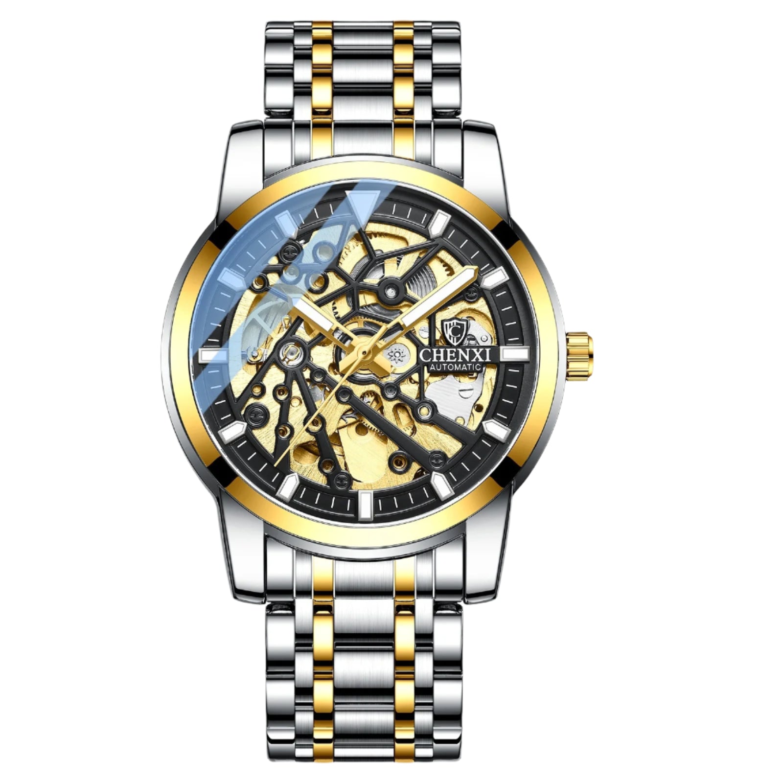 Orologio meccanico automatico da uomo CHENXI Tourbillon, orologio sportivo impermeabile, orologi di lusso da lavoro