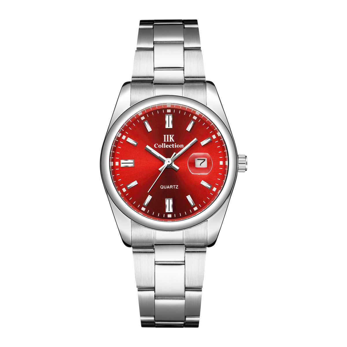 Dames quartzhorloge, modieus luxe polshorloge, analoog roestvrij staal, waterdicht, elegant sport quartzhorloge voor dames