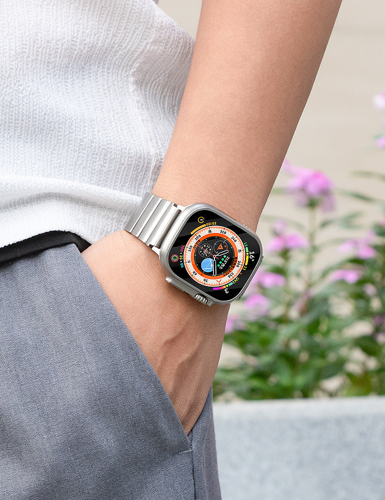 Men's Smart Watch Apple S8 Titanium Watch Strap