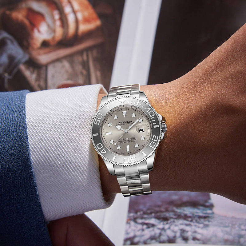 Orologio al quarzo da uomo, sportivo, per il tempo libero, con calendario, multifunzionale, di lusso, personalizzato, al quarzo, da uomo.