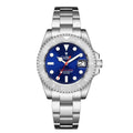 CADISEN Top Brand Men Mechanical Watches Sapphire Luxury NH35 Automatic Watch Yacht-Master 40 Stainless Steel Waterproof Watch Luminous Mechanical Watch