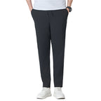 Fashionable Ice Silk Pants Quick-drying Thin Loose Straight Men's