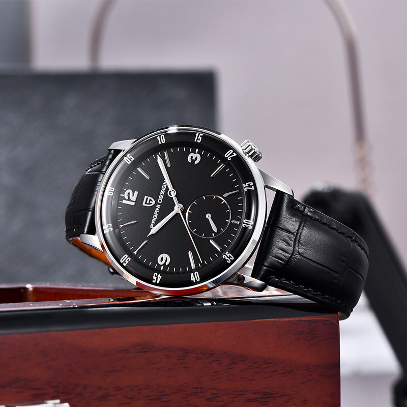 Pagani Design PD-1790 Man Automatic Business Casual Leather Band Watch - Acquisti Online