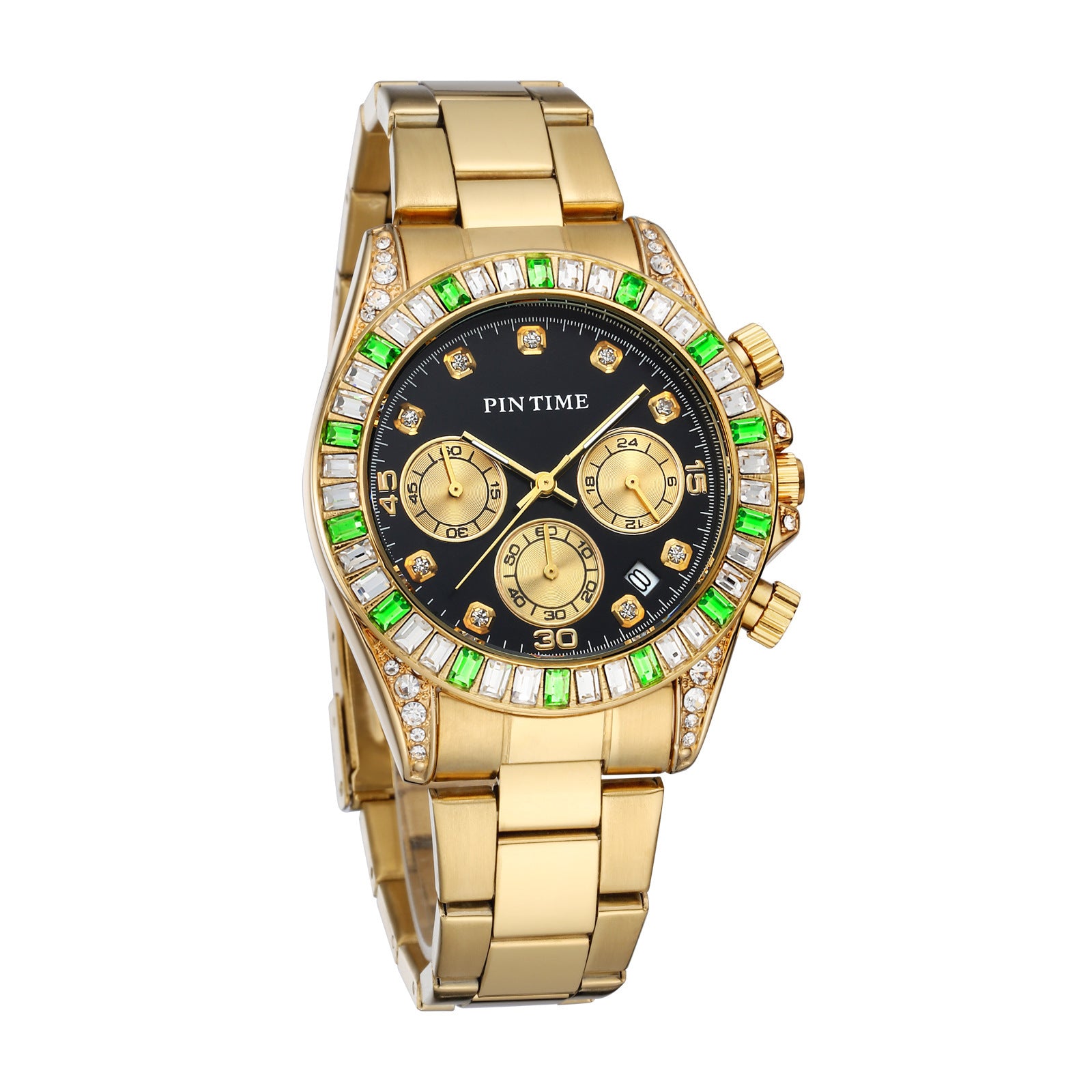 Mode stalen band horloge voor mannen en vrouwen