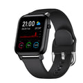 Braccialetto intelligente con schermo quadrato touch screen da 1,4 pollici IPS HD IP68 impermeabile, cardiofrequenzimetro e pressione sanguigna, promemoria intelligente
