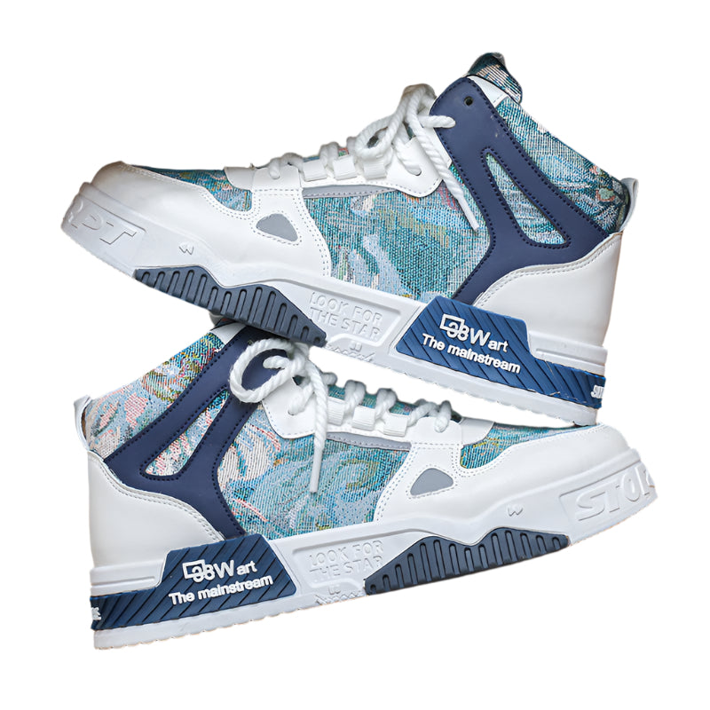 Men's High Top Sneakers Non-slip