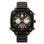 Men's Wooden Watch Mechanical Table Fully Automatic Special-shaped Black Technology Personality