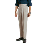 Fashion Dress Pants Paris Buckle Pendant Feeling For Men's