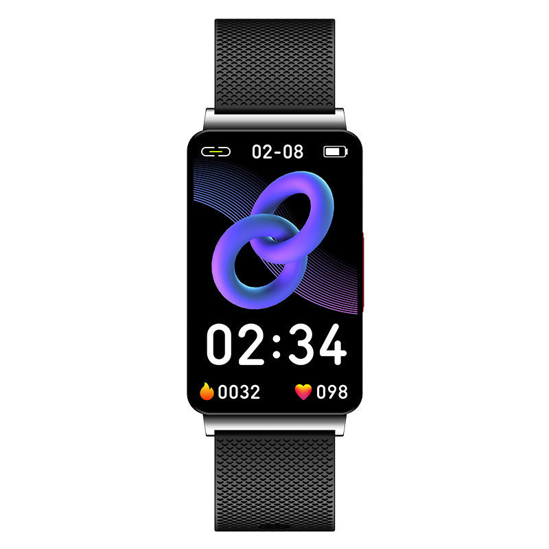 Orologio intelligente con ossigeno nel sangue, temperatura corporea, monitoraggio del sonno, braccialetto intelligente per la salute