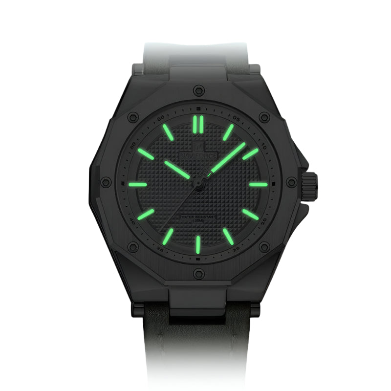 NAVIFORCE Dameshorloge Topmerk Luxe Klassiek Dameshorloge Echt Leer Waterdicht Dames Quartzhorloge