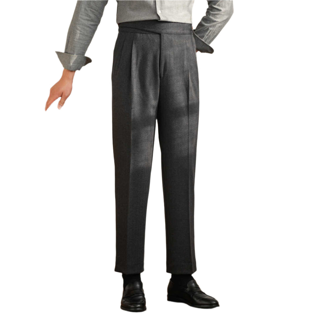 Men's Casual Pants  Fashion Style Straight Regular Long Suit Pants