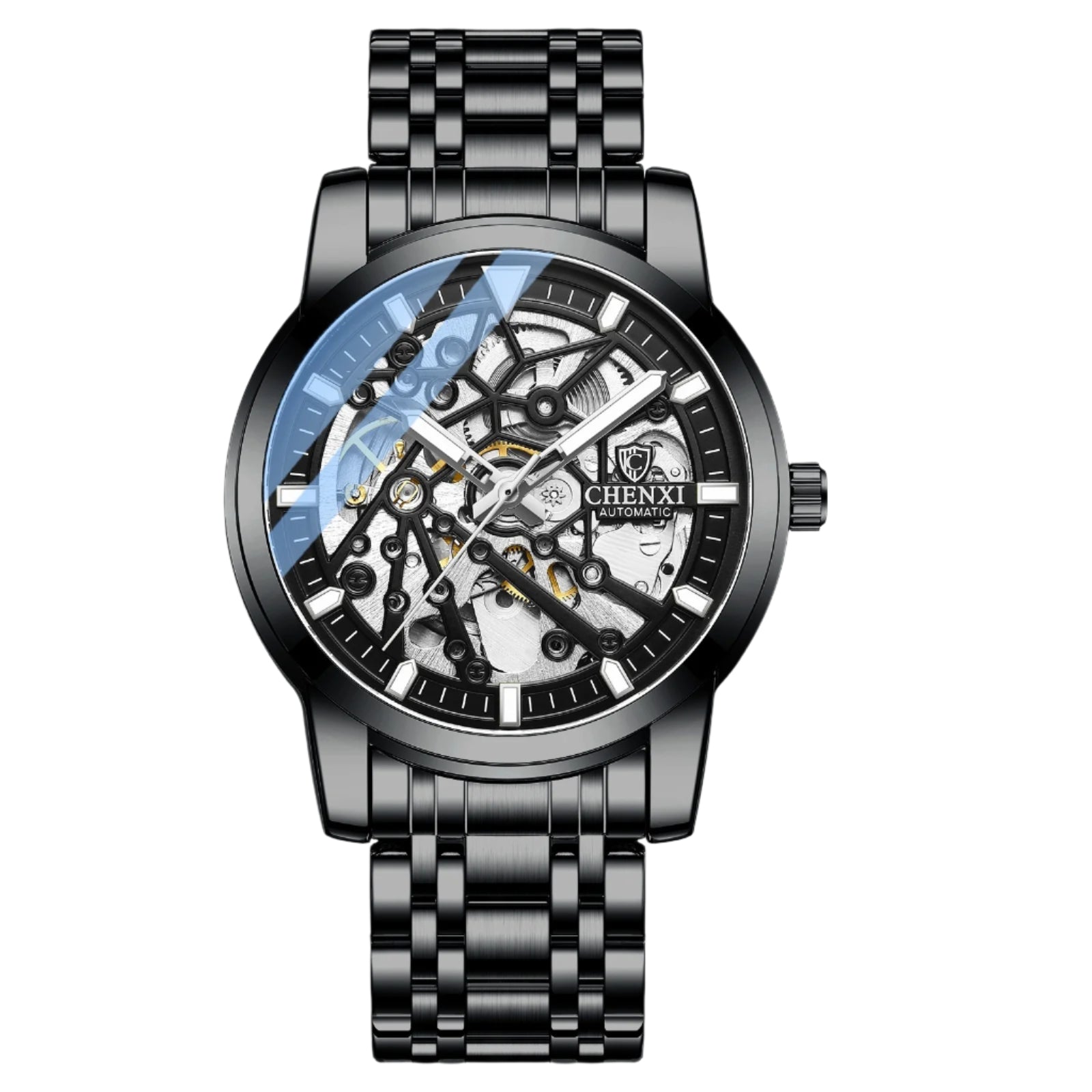 Orologio meccanico automatico da uomo CHENXI Tourbillon, orologio sportivo impermeabile, orologi di lusso da lavoro