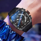TISSELLY TIS6622 Man Waterproof Barrel-shaped Watch - Acquisti Online