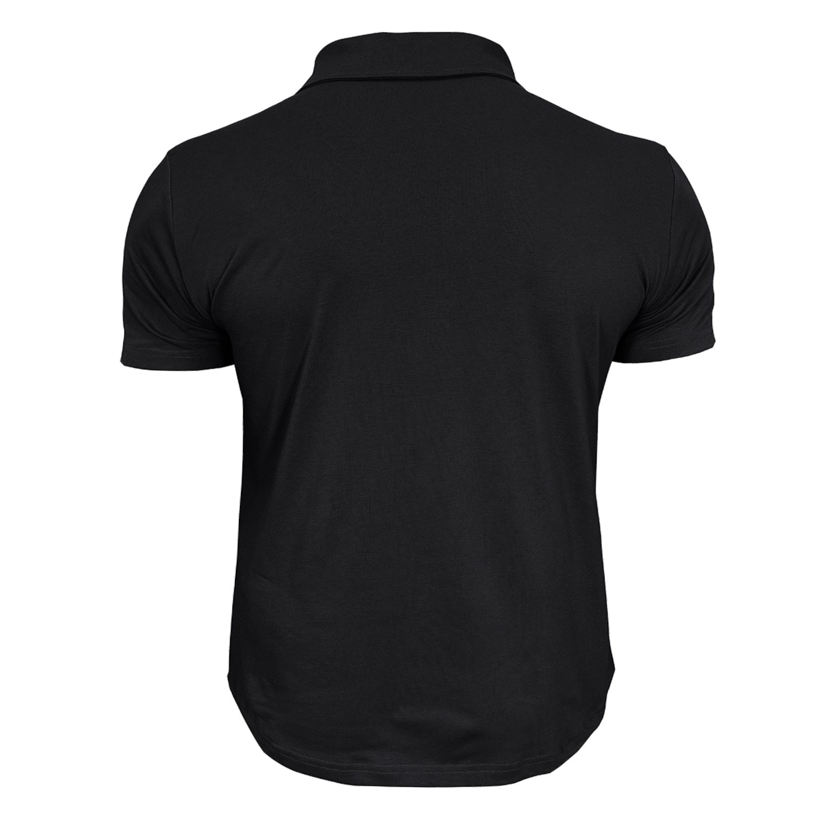 Men's Outdoor Sports Twill T-Shirt Short Sleeve Tactical Rollover Polo Loose Pocket Anti-Wrinkle Lapel Button Fashion Shirt