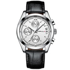 CUENA 6811 Ultra Thin Belt Mesh Men's Quartz Watch with Minimalist Calendar Fashion Waterproof Men's Watch Men's Multi-functional Watch
