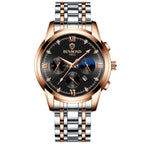 Men's Fashion Genuine Leather Watch - Acquisti Online