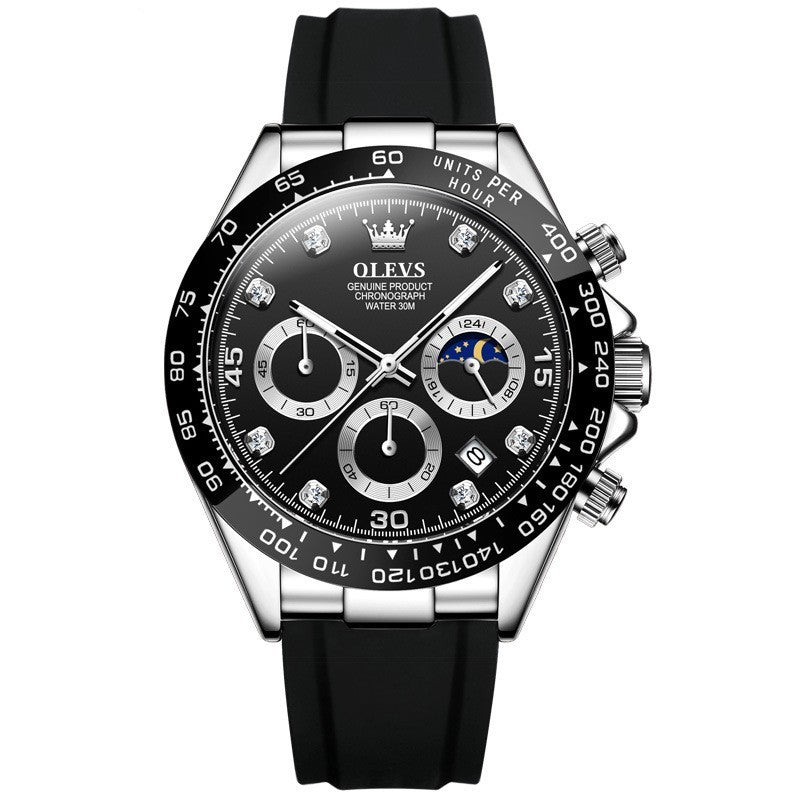 OLEVS Luxury Men Watch Quartz Man Watches Waterproof Luminous Top Brand Watch for Men Date Chronograph Sport Wristwatch