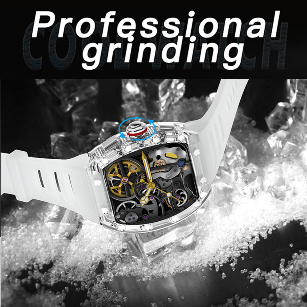 Nuovo orologio intelligente YD5 alla moda per uomo, design alla moda, smartwatch con cardiofrequenzimetro, fascia fitness impermeabile, schermo HD, orologio intelligente con voce AI NFC