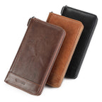 Top Layer Cowhide Men's Wallet Large Capacity Multifunctional - Acquisti Online