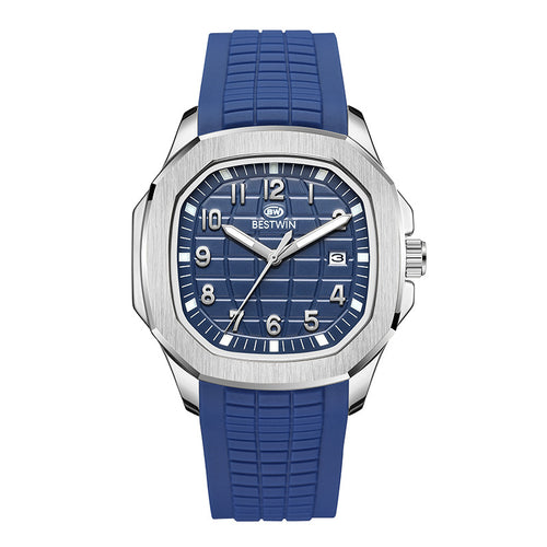 Fashion Sports Silicone Strap Alloy Men's Watch - Acquisti Online