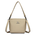 Dames handtas Eenvoudige mode Een schoudertas PU Hand dragen Kleine tas Grote capaciteit Dames handtas