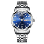 Men's Quartz Watch Top Brand Luxury Business Waterproof Date Clock Full Steel Men Quartz Wrist Watch