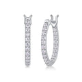 Women Luxury Earring S925 Sterling Silver Streamer Moissanite Diamond Earrings Classic Hoop Stud Fashion Women Earrings
