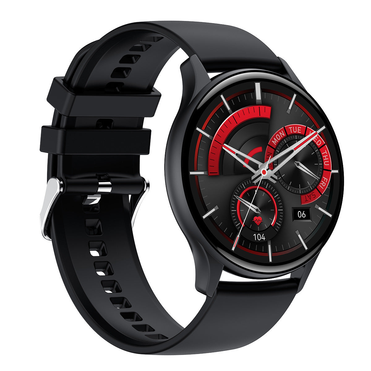 HK89 Smart Watch AMOLED-scherm NFC Bluetooth-oproepgezondheidsmonitoring Slimme herinnering Sport Smartwatch voor Android iOS