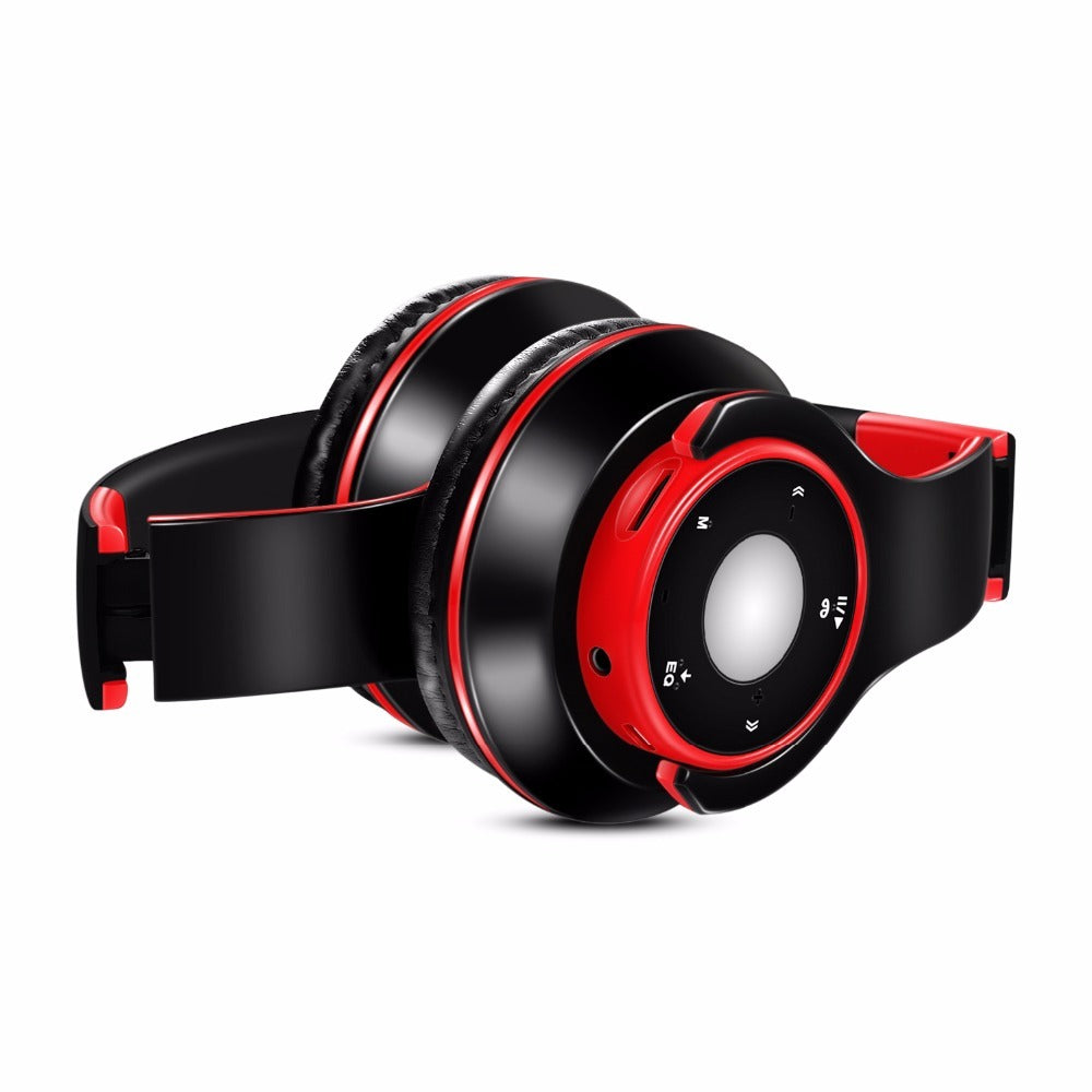 Wireless Bluetooth Headset Over Head Ear Wireless Bluetooth Stereo Headphones Portable Passive Noise Isolating Headphones