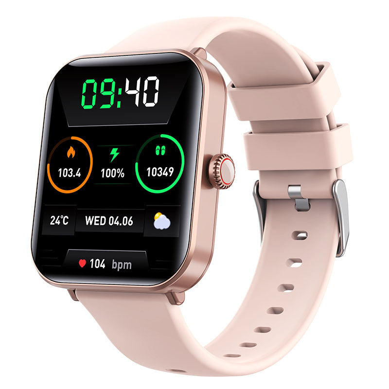 Smartwatch F57Pro con diverse modalità sportive, fitness, notifiche e frequenza cardiaca, 1,85 pollici, touch screen con risposta/chiamata, orologio IP68 per Android iOS