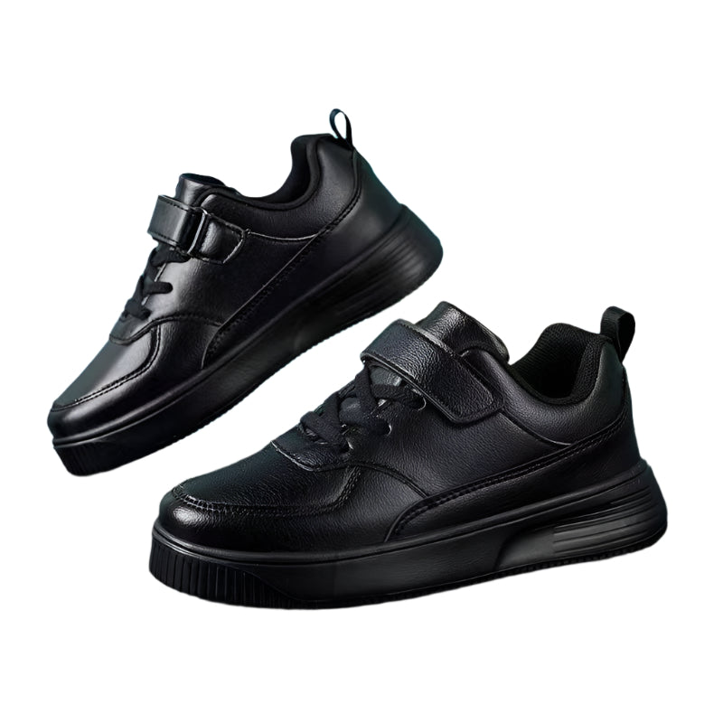 Non-slip Men's Leather Waterproof Sneakers