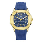 Fashion Sports Silicone Strap Alloy Men's Watch