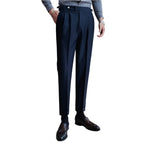 Men's Fashion Thin Draping Belt Decorative Casual Pants