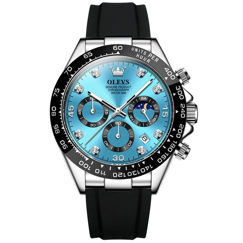 OLEVS Luxury Men Watch Quartz Man Watches Waterproof Luminous Top Brand Watch for Men Date Chronograph Sport Wristwatch
