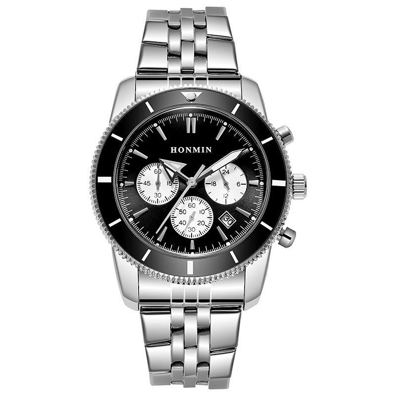 Men's Multi-function Quartz Watch Calendar