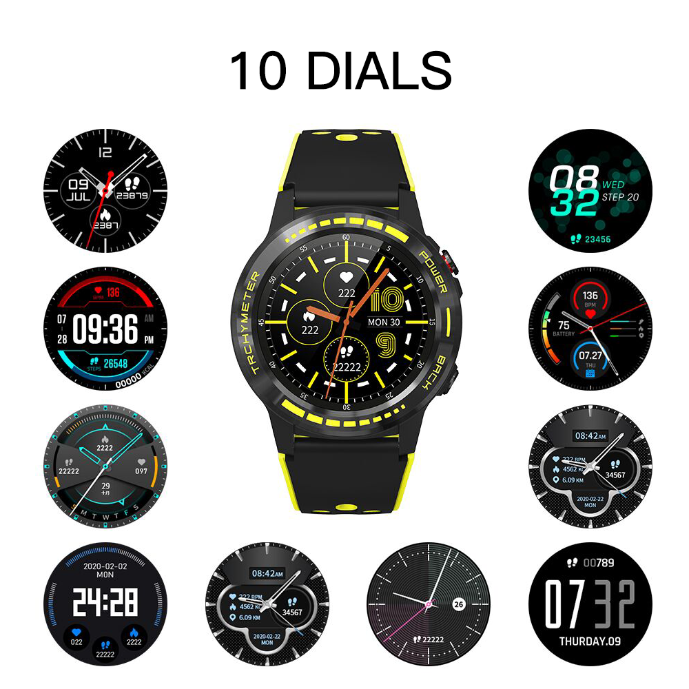 M7GPS Men's Fashion Smart Sports Watch Multifunction Mode Health Monitoring Smart Reminder Sim Card Use Bt Bluetooth Man Smart Watch - Acquisti Online